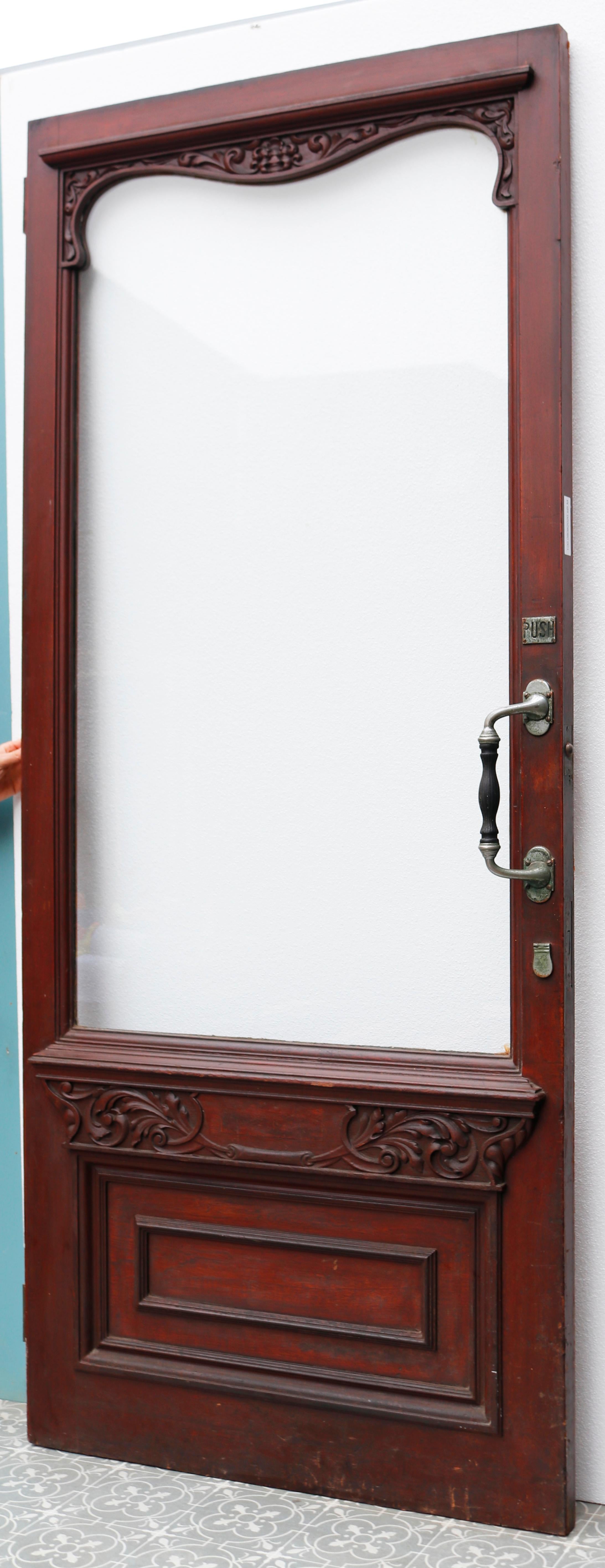 A Reclaimed Hardwood Exterior Door 4