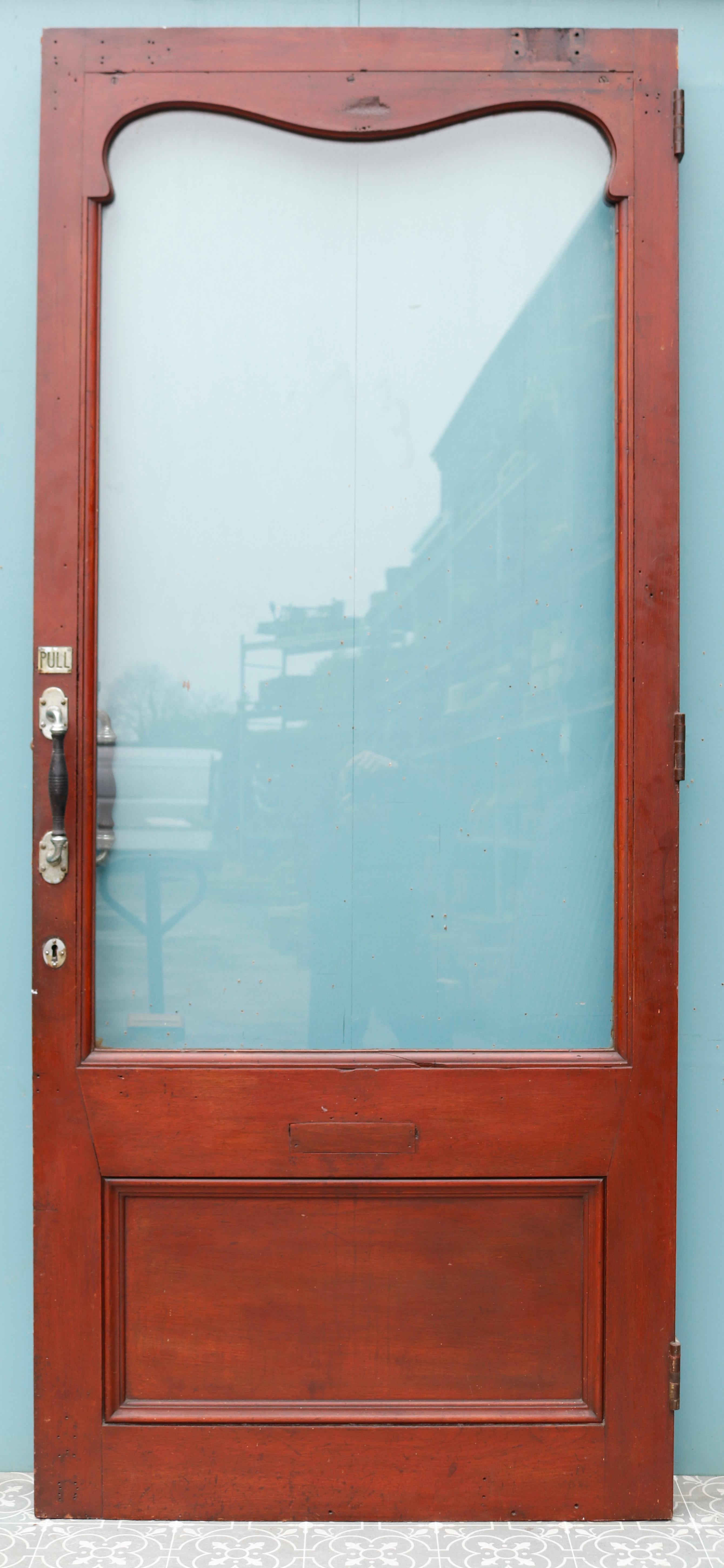 20th Century A Reclaimed Hardwood Exterior Door