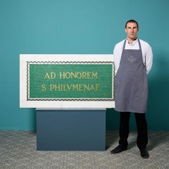 Reclaimed Marble Mosaic Wall Plaque