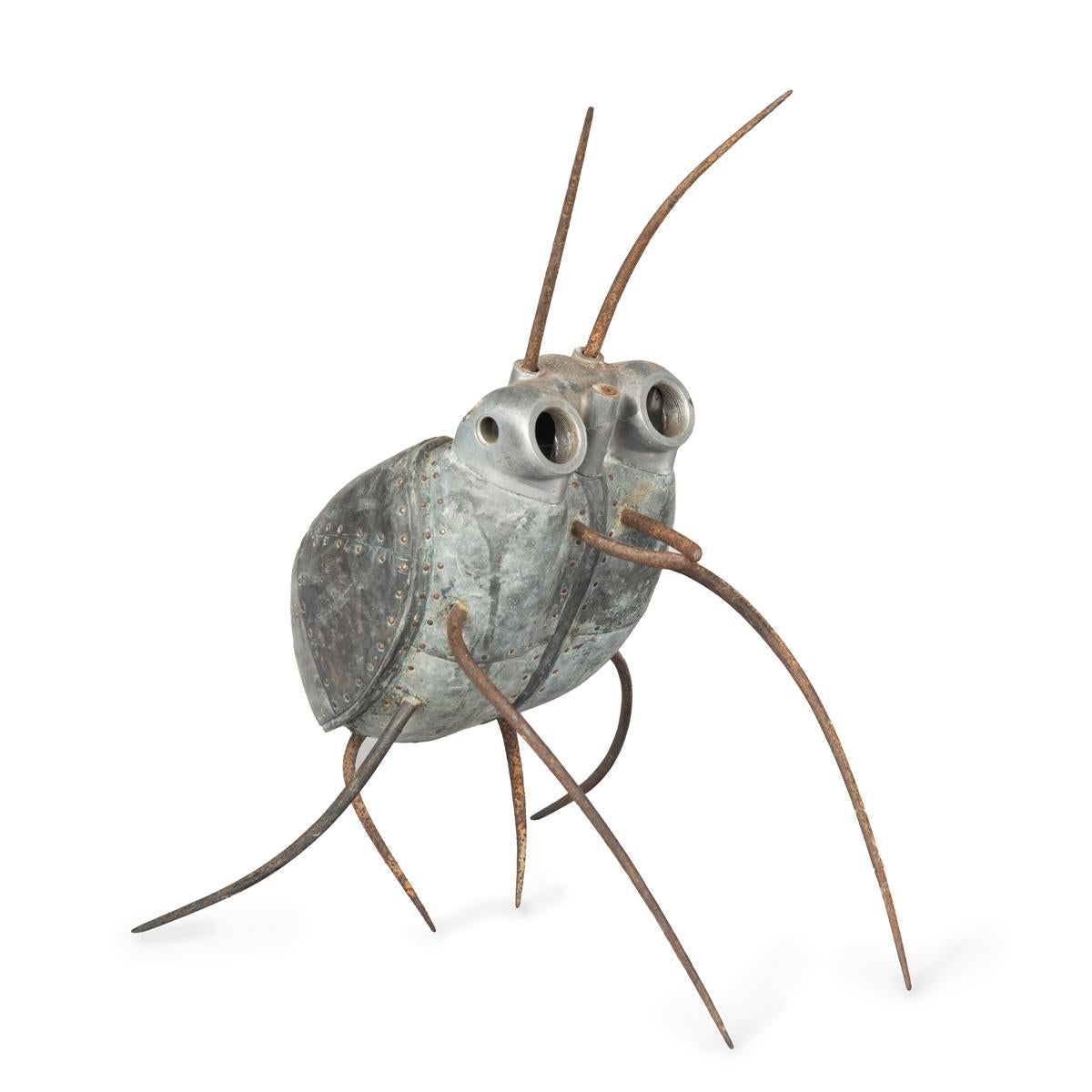 Inglese Bug in metallo recuperato di Martin Scorey in vendita