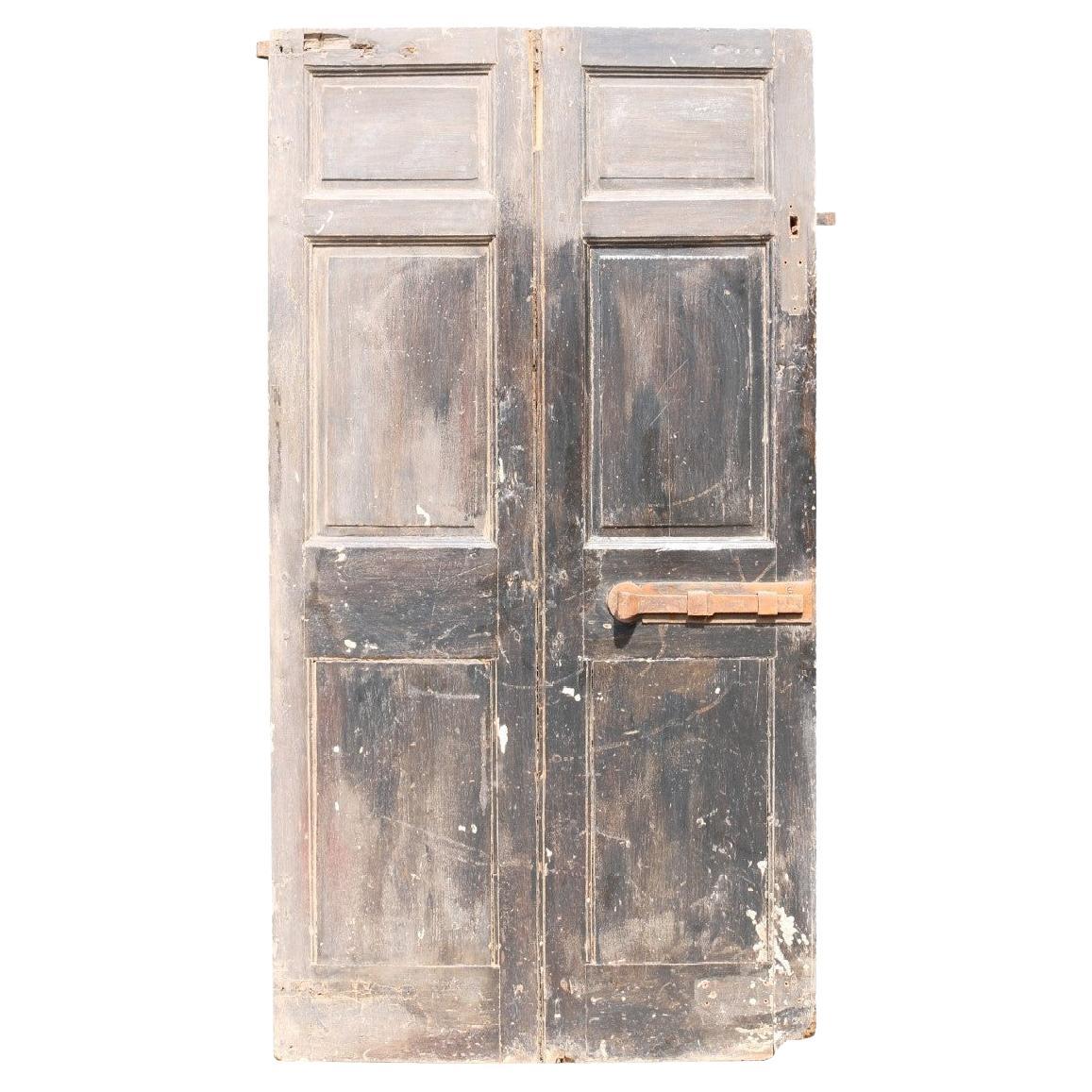 Reclaimed Mid-18th Century English Internal Door For Sale