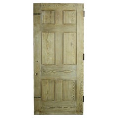 A Reclaimed Six Panel Interior or Exterior Pine Door (12 Available)