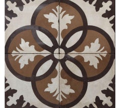 Ein Paneel aus wiederverwerteten Fliesen oder eine Spritzwand 120 x 40 cm