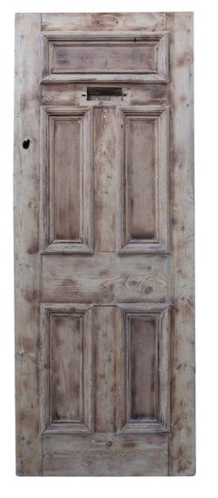 Reclaimed Victorian Pine Exterior Door