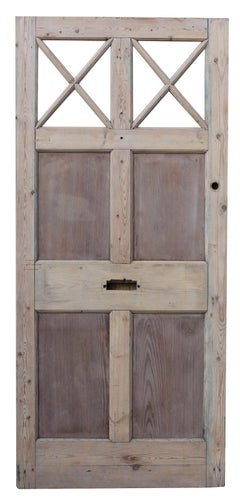 Reclaimed Victorian Style Front Door