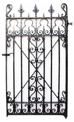 Reclaimed Wrought Iron Pedestrian Gate