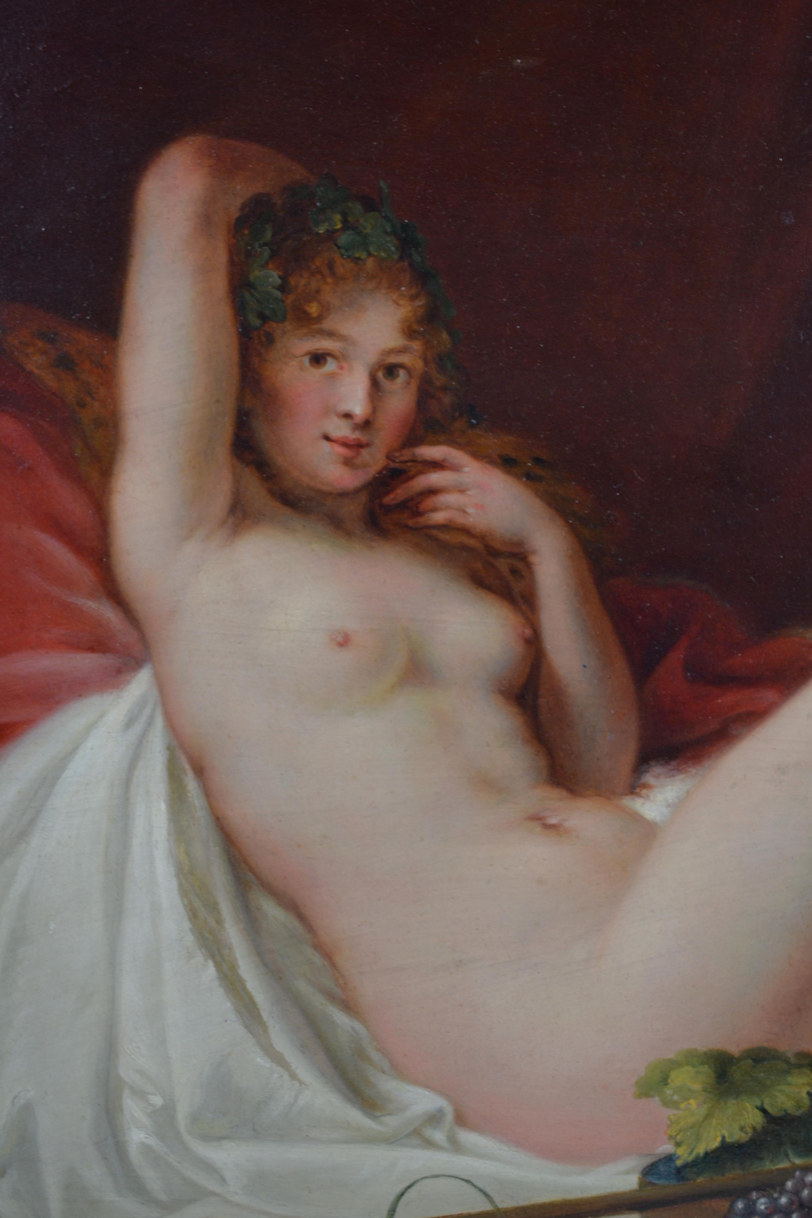 Liegender Akt auf Kupfer nach der Venus der Tizianerin von Urbino von Adam J. Braun (Louis XVI.) im Angebot