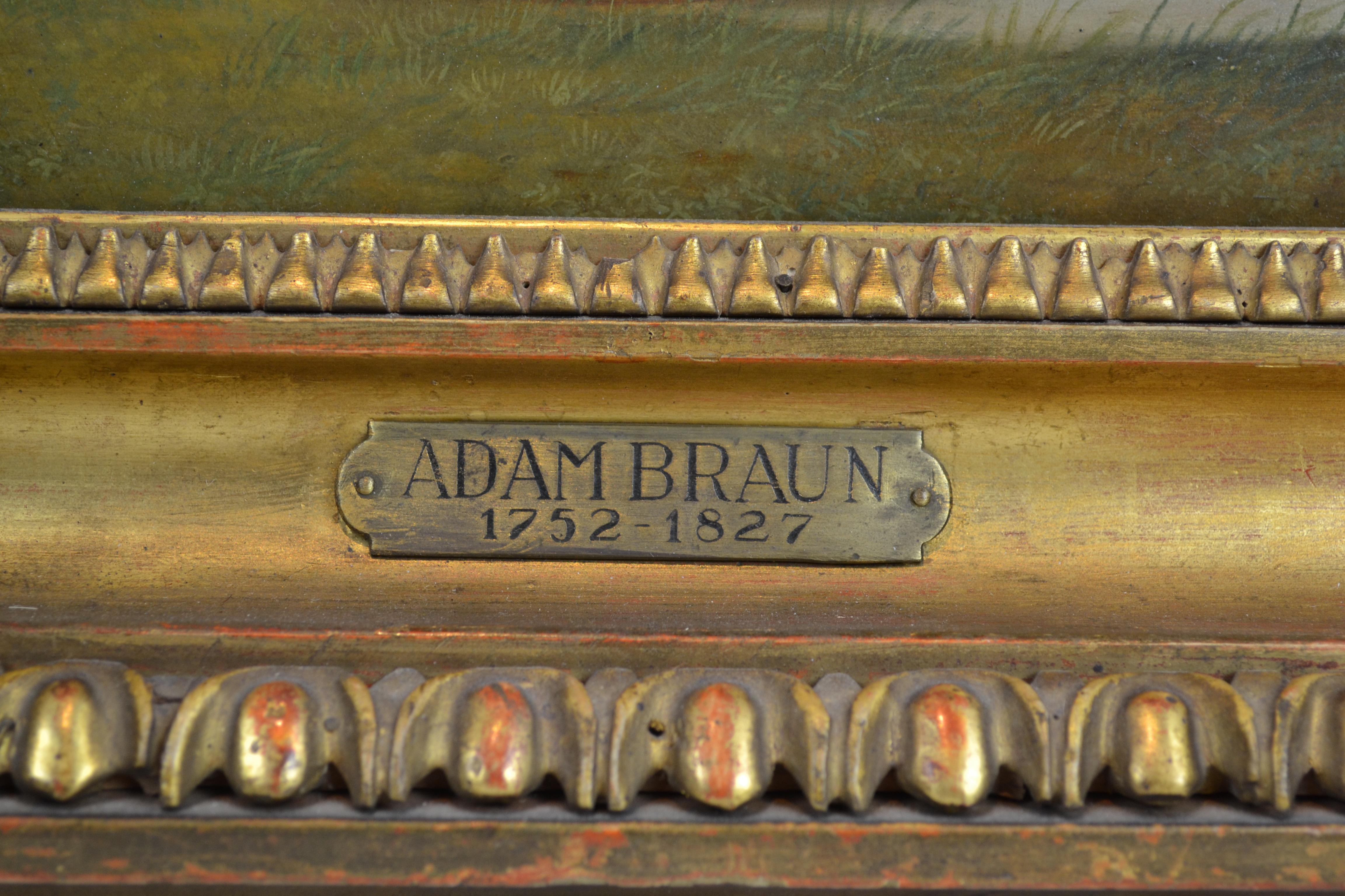 Liegender Akt auf Kupfer nach der Venus der Tizianerin von Urbino von Adam J. Braun (Gemalt) im Angebot