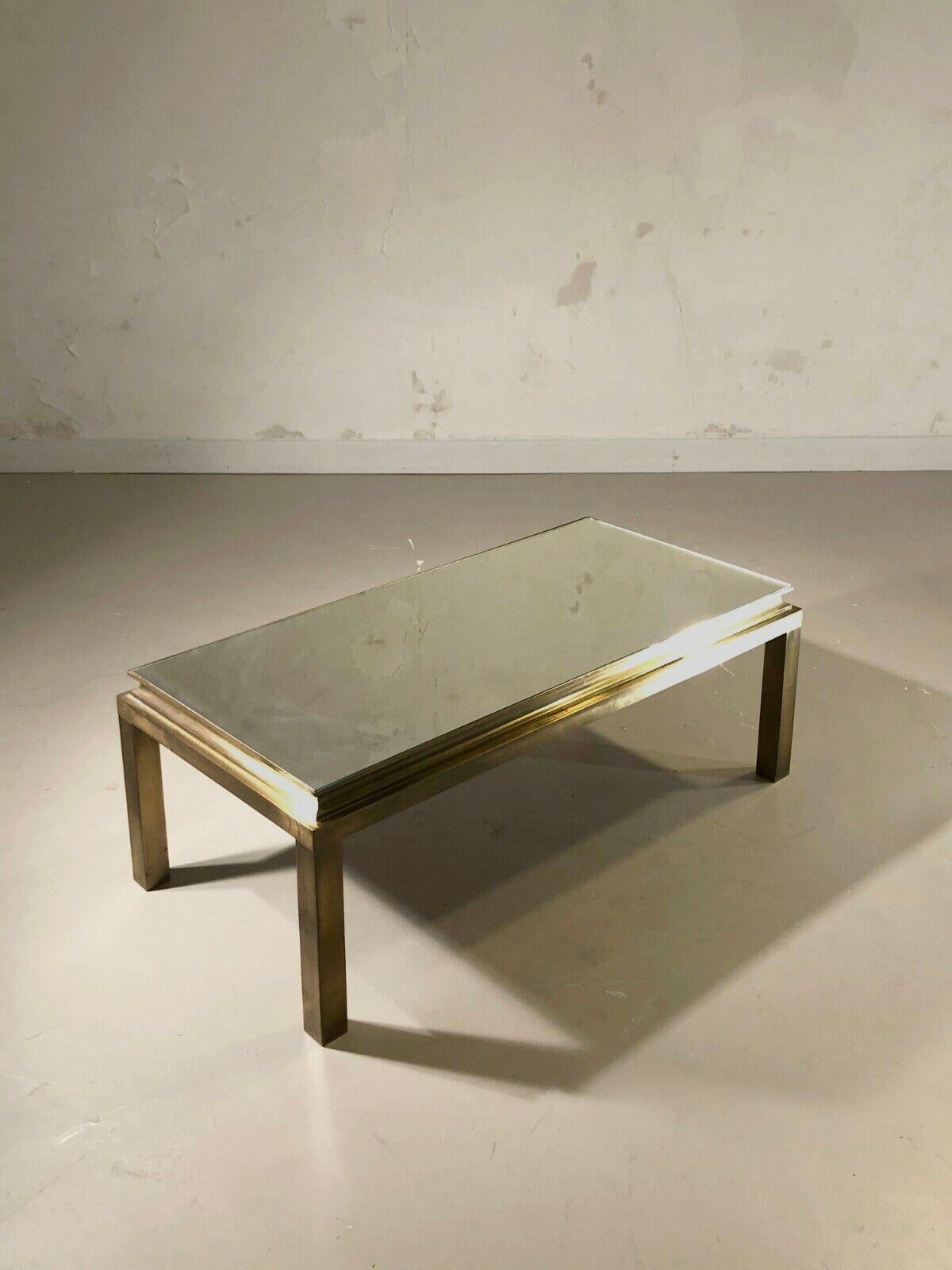 Late 20th Century An ART-DECO NEO-CLASSICAL SHABBY-CHIC COFFEE TABLE by MAISON JANSEN, France 1970 For Sale