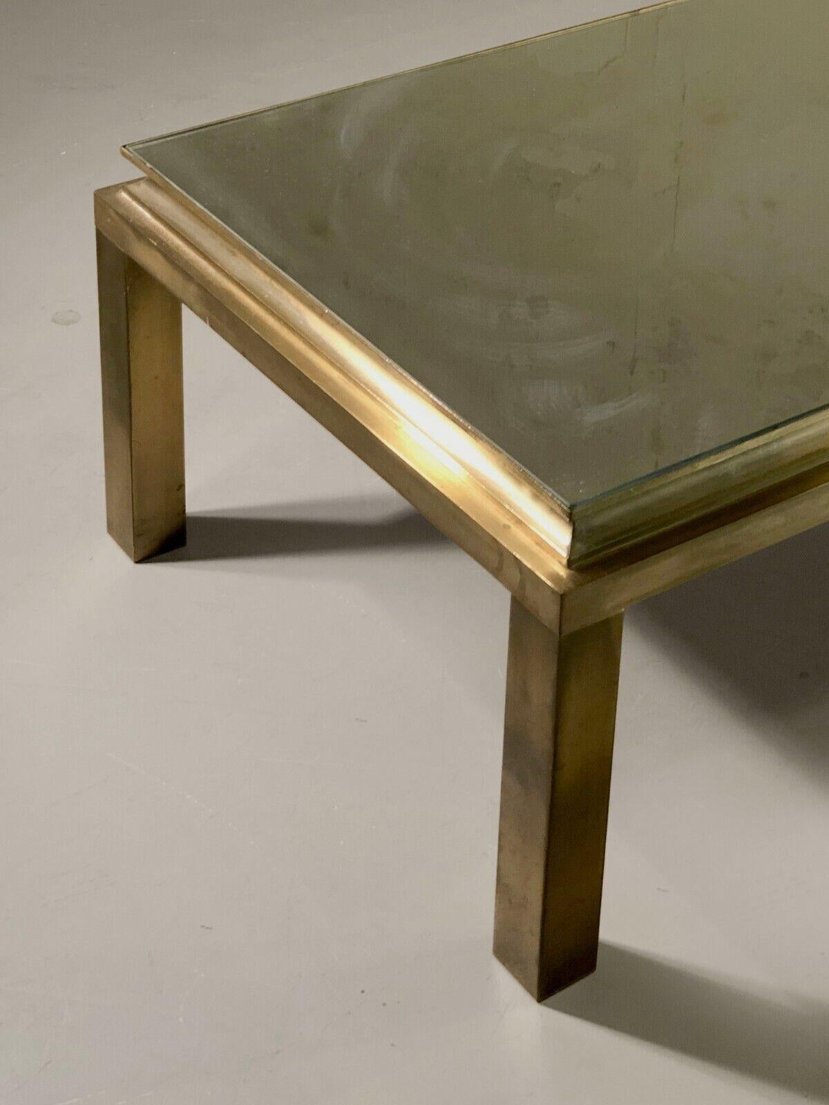 Metal An ART-DECO NEO-CLASSICAL SHABBY-CHIC COFFEE TABLE by MAISON JANSEN, France 1970 For Sale