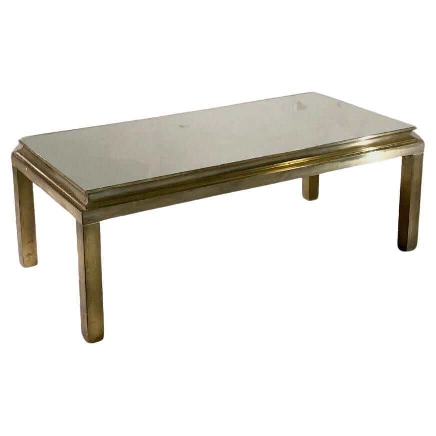 An ART-DECO NEO-CLASSICAL SHABBY-CHIC COFFEE TABLE by MAISON JANSEN, France 1970 For Sale