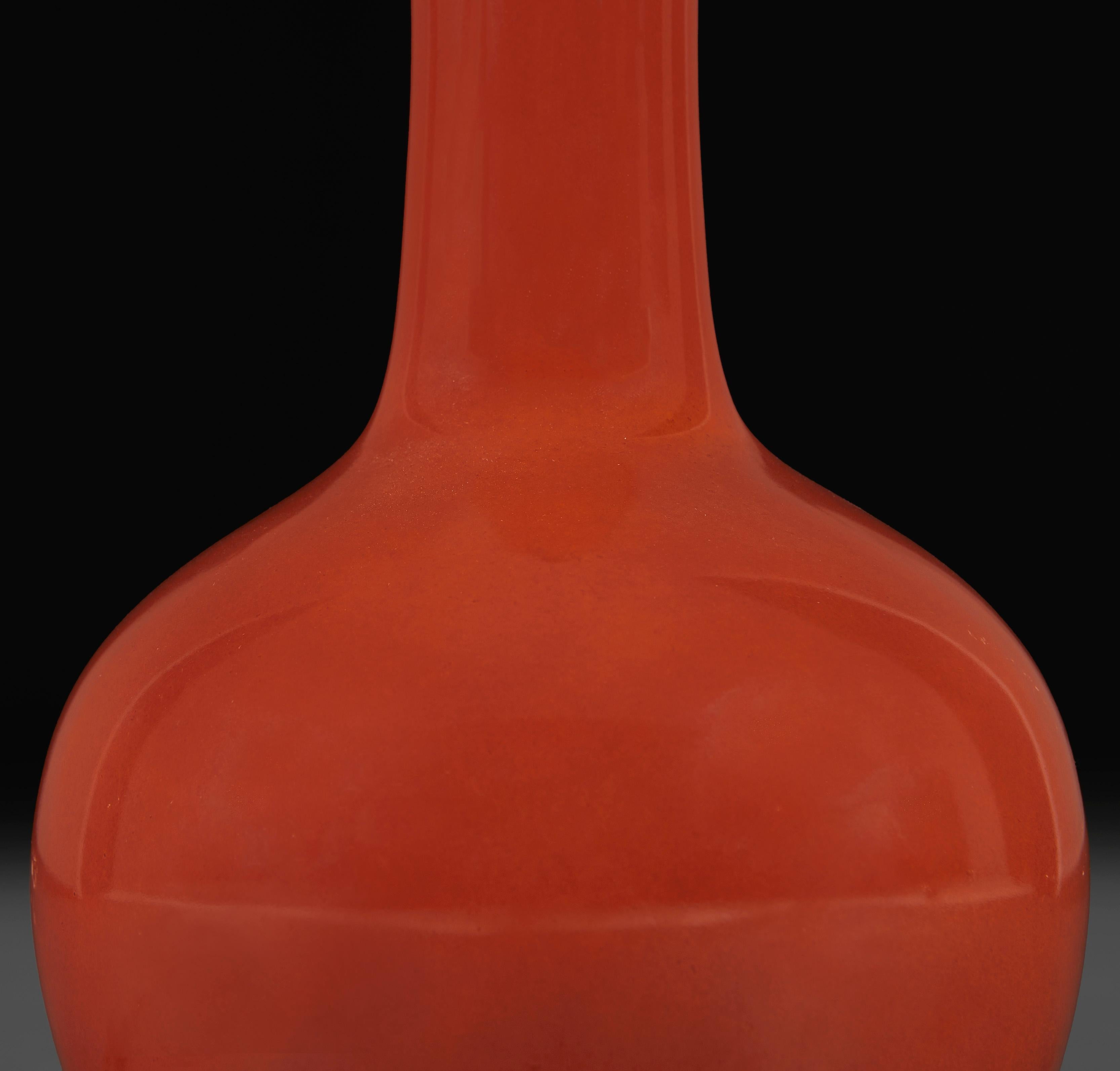 Une lampe monochrome rouge et ambrée Bon état - En vente à London, GB