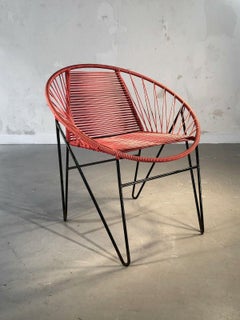 A MID-CENTURY-MODERN MODERNIST CHAIR, RAOUL GUYS zugeschrieben RAOUL GUYS, Frankreich 1950