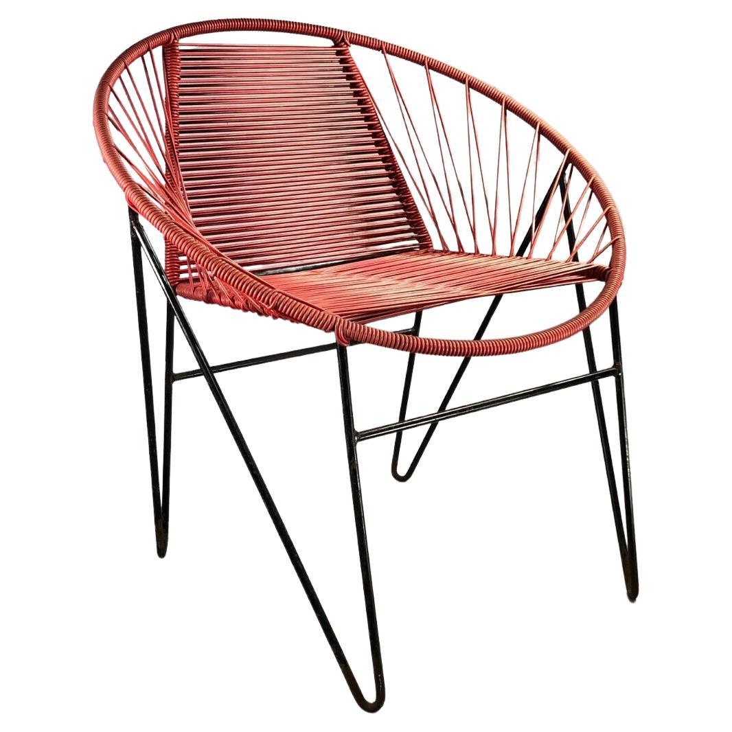 A MID-CENTURY-MODERN MODERNIST CHAIR Attributed to RAOUL GUYS, France 1950 For Sale