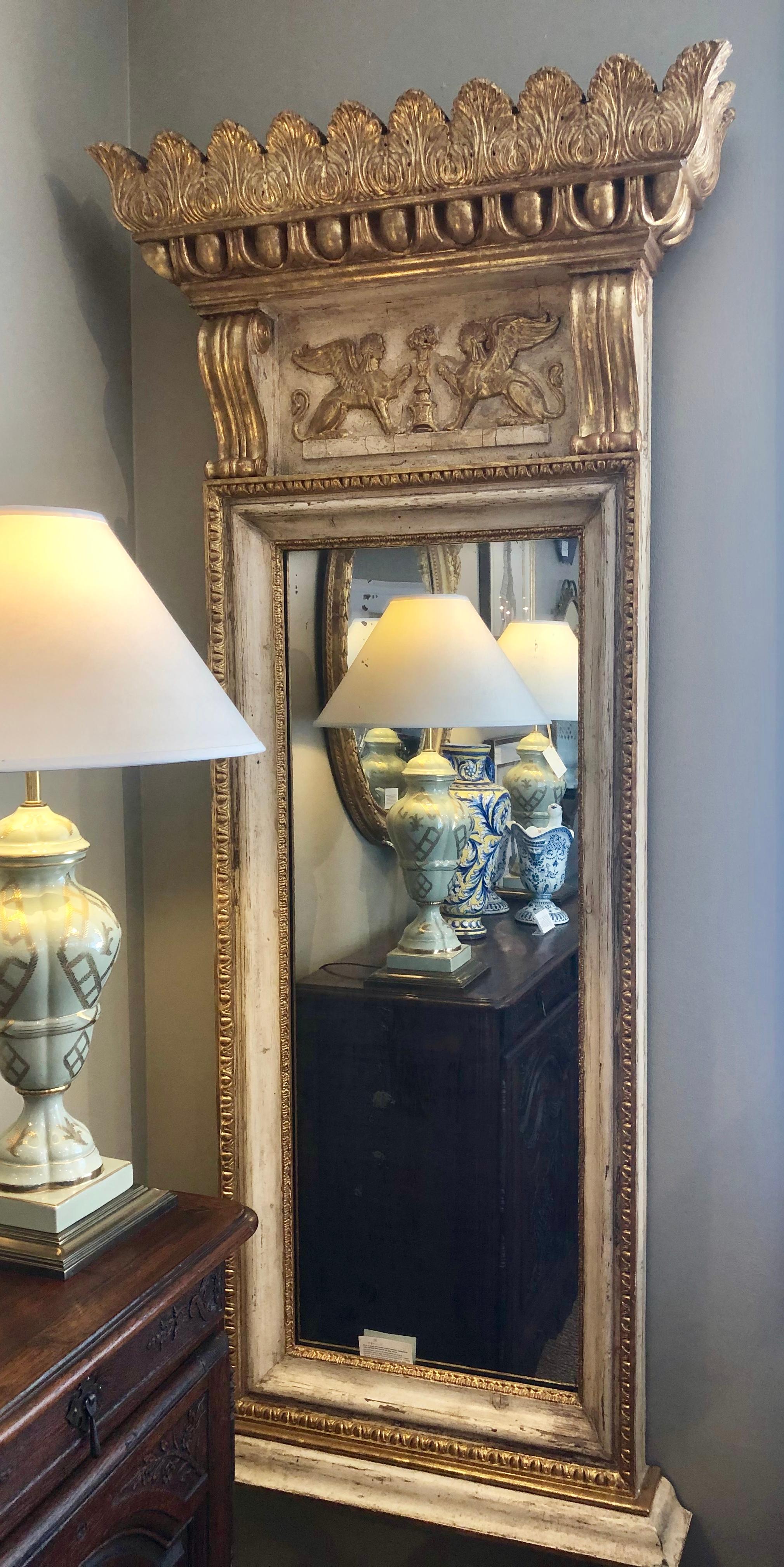 ivory mirror antique