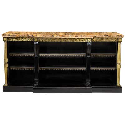 breakfront bookcases