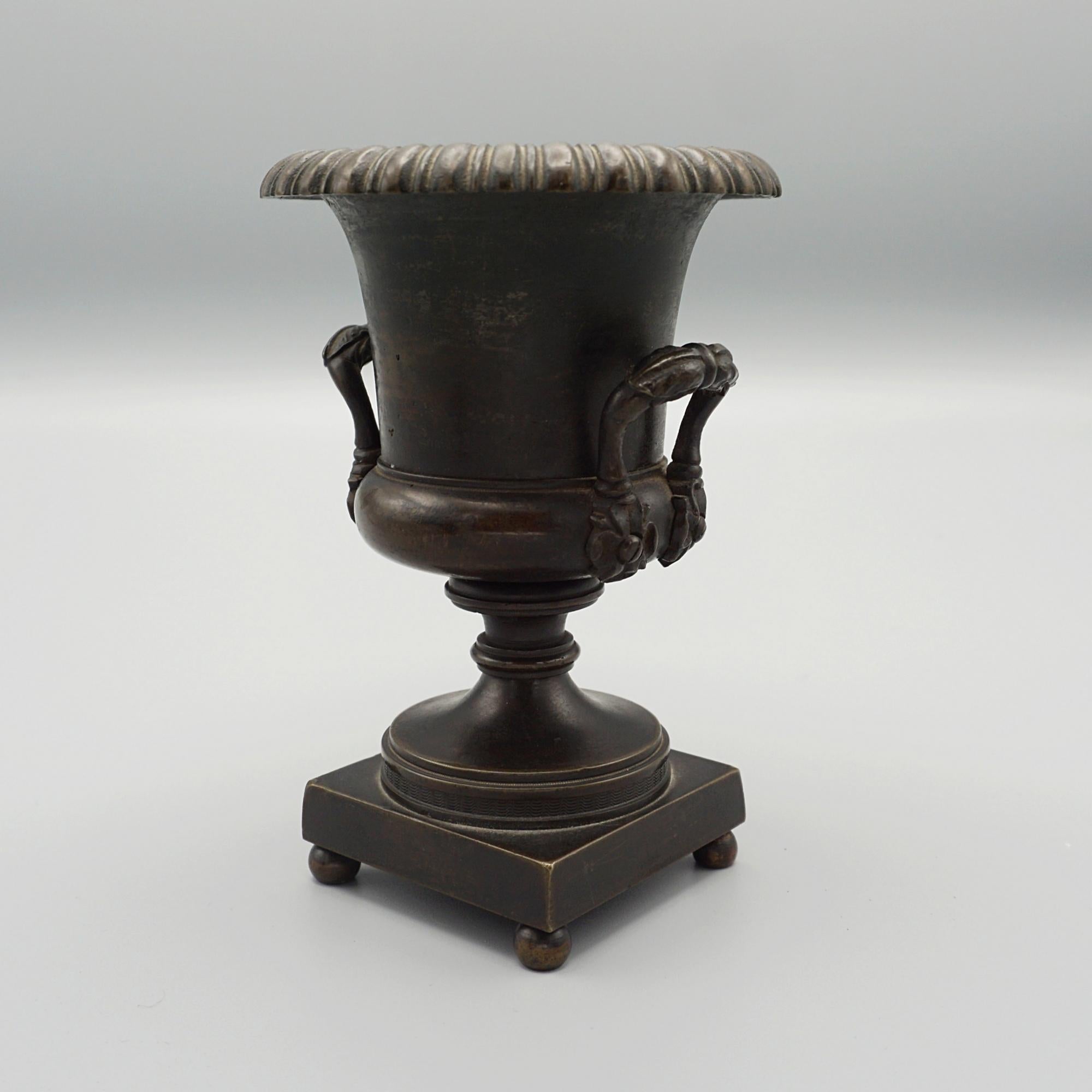 A Regency Bronze Incense Burner, French 1820 In Good Condition For Sale In Forest Row, East Sussex