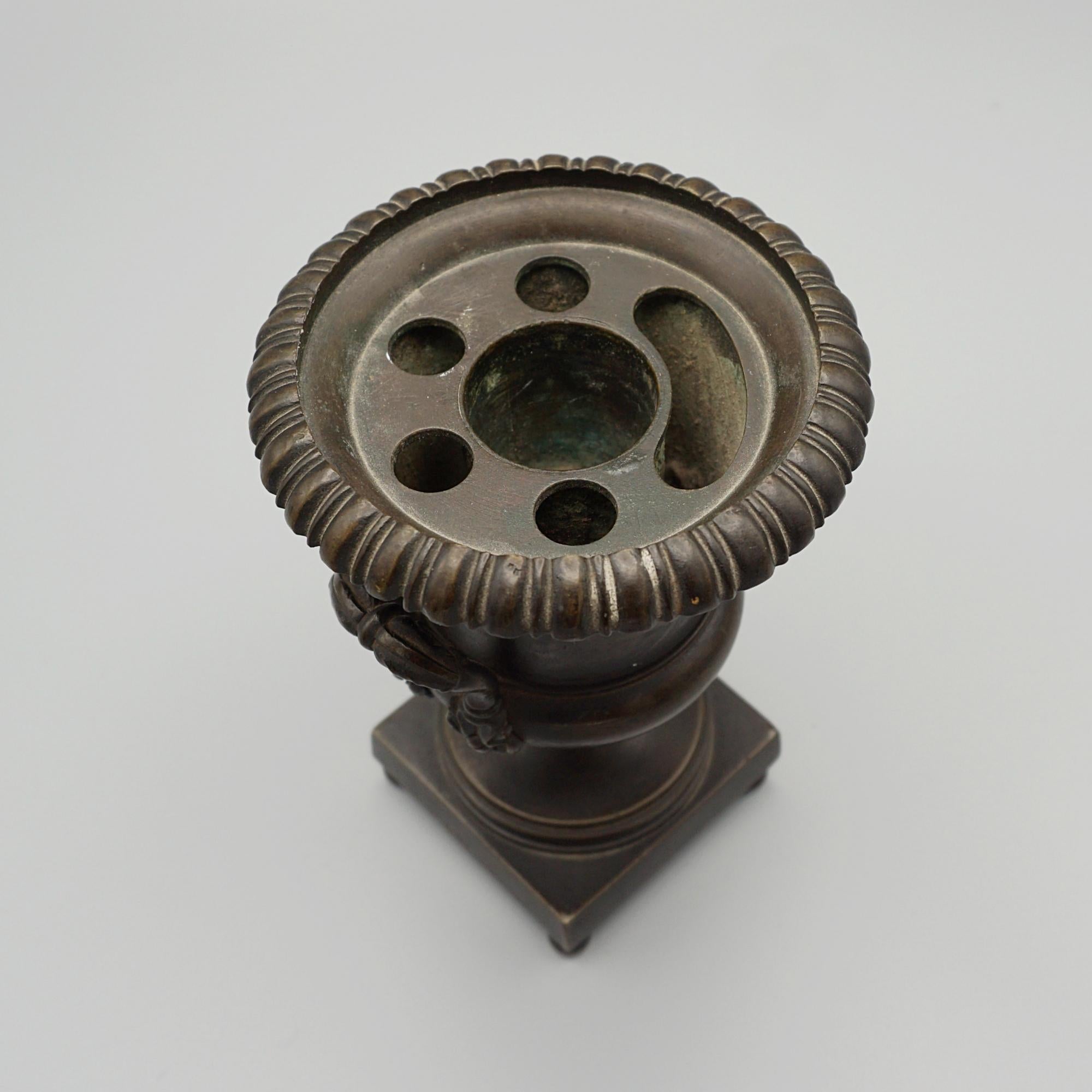 Early 19th Century A Regency Bronze Incense Burner, French 1820 For Sale