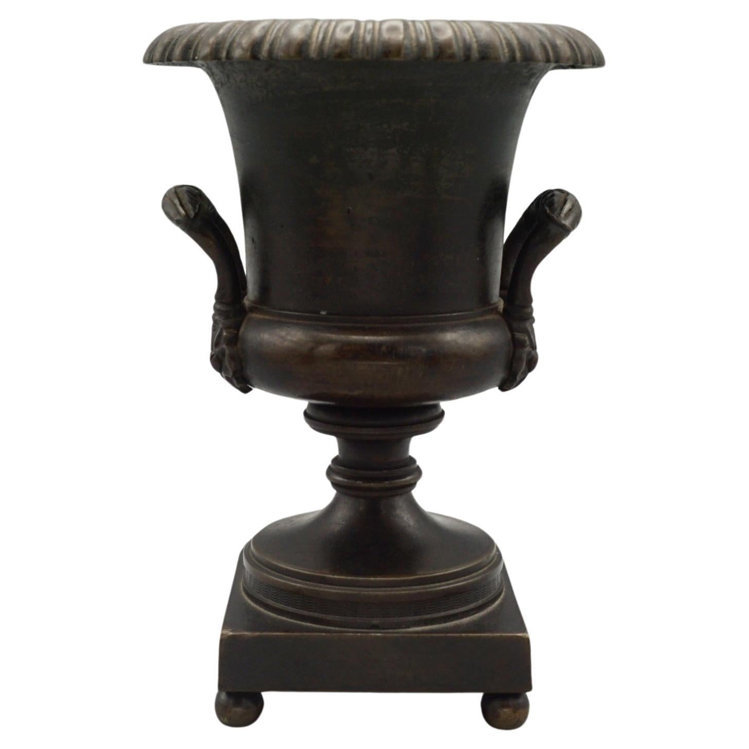 A Regency Bronze Incense Burner, French 1820 For Sale