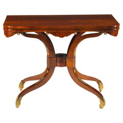 Antique Regency Game Table, Early 19th Century