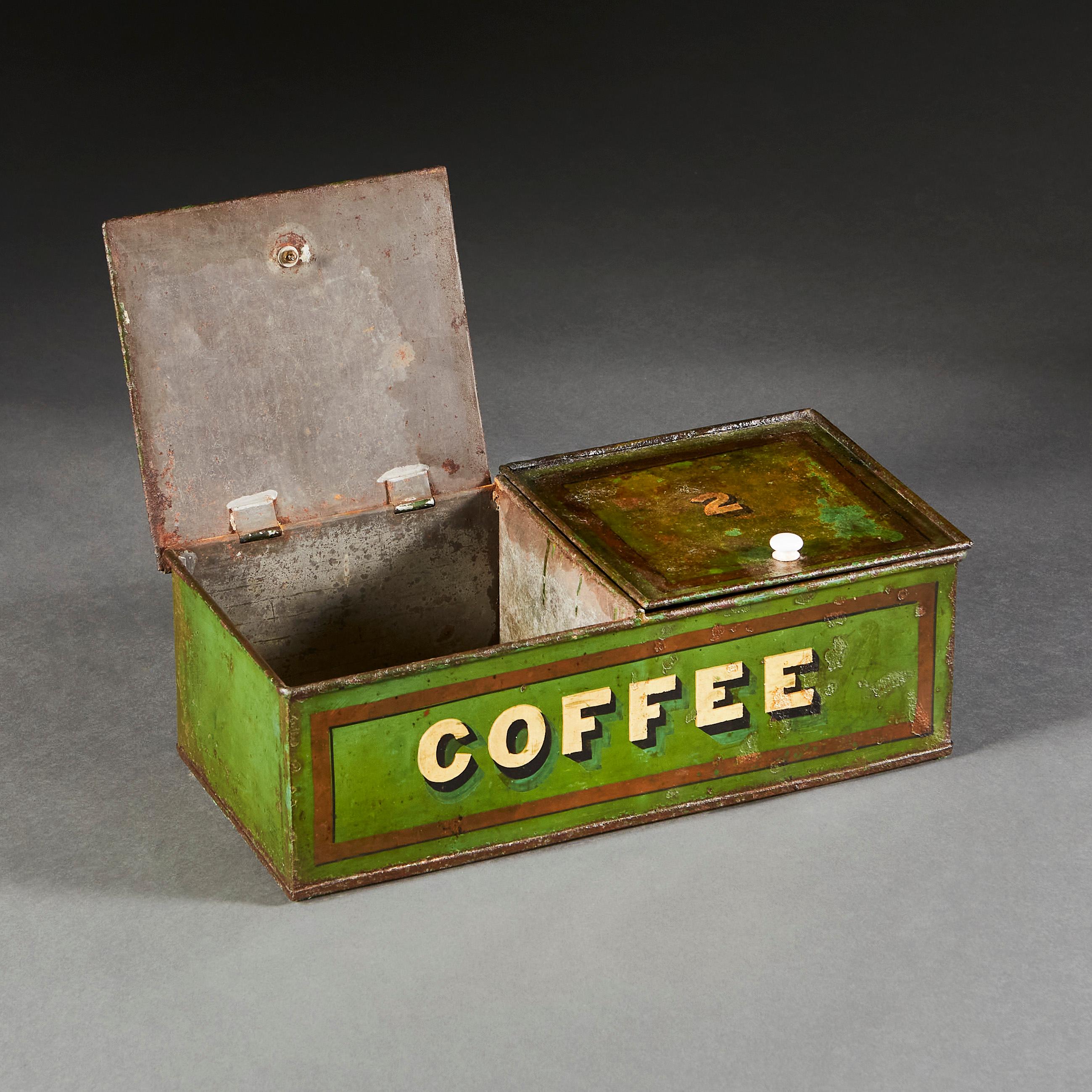 antique coffee box