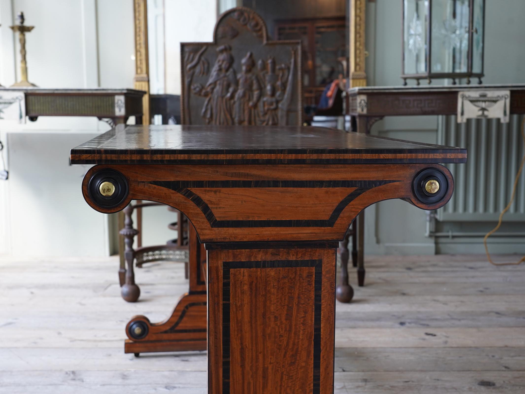 Regency Library Table by George Oakley 7