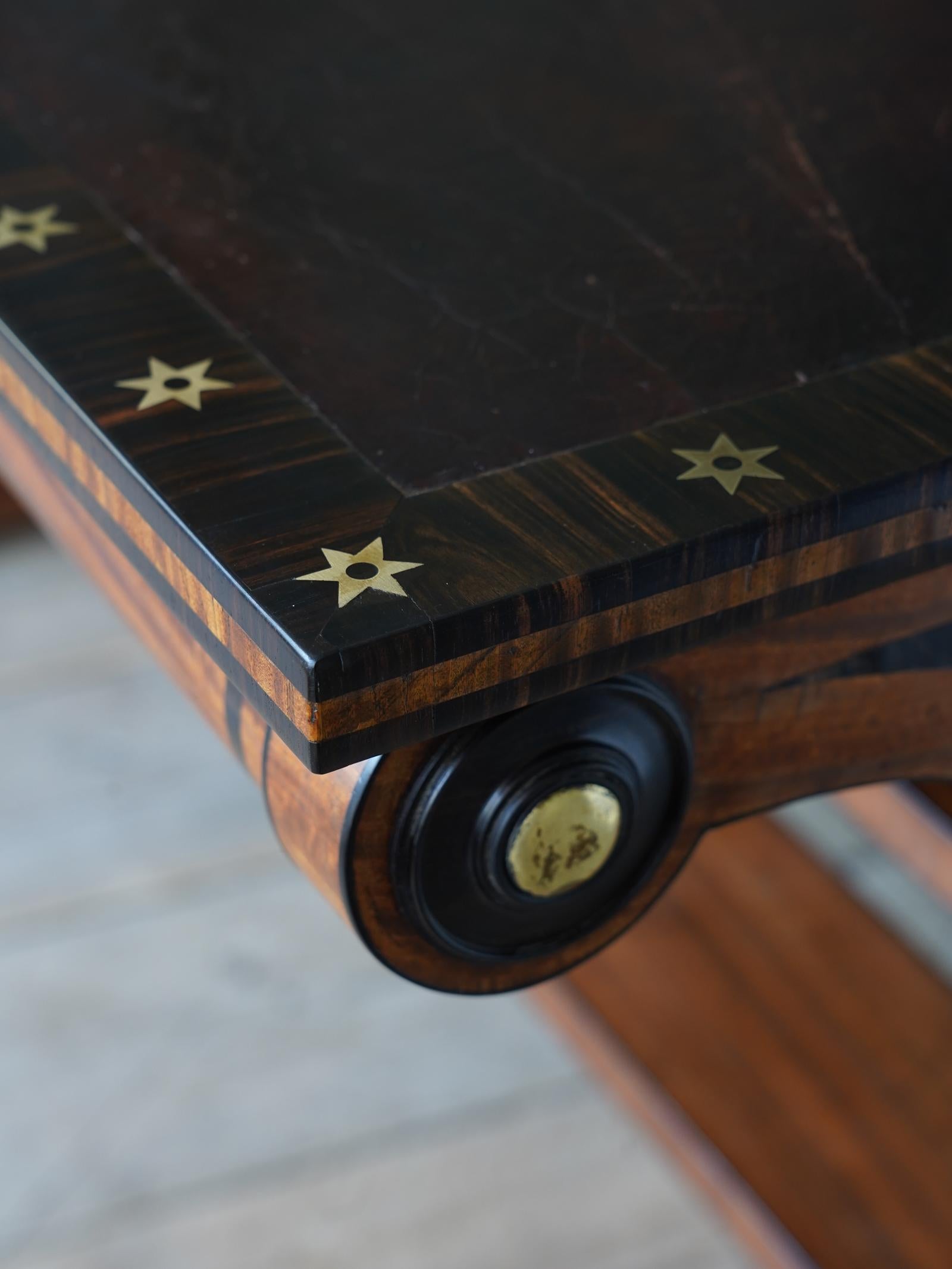 Regency Library Table by George Oakley 9