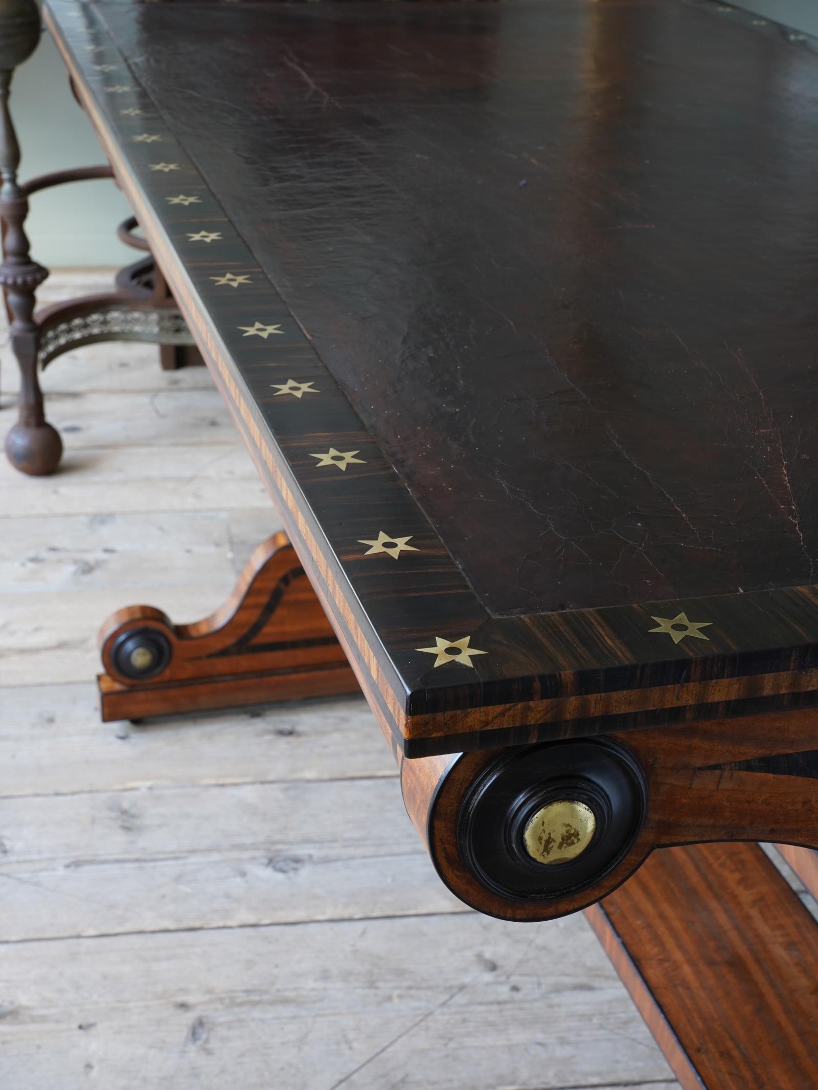 Regency Library Table by George Oakley 10