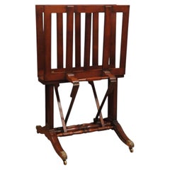 A Regency Mahogany Folio Stand