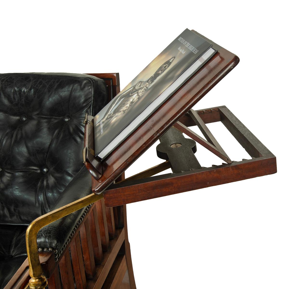 A Regency mahogany library reading chair For Sale 2