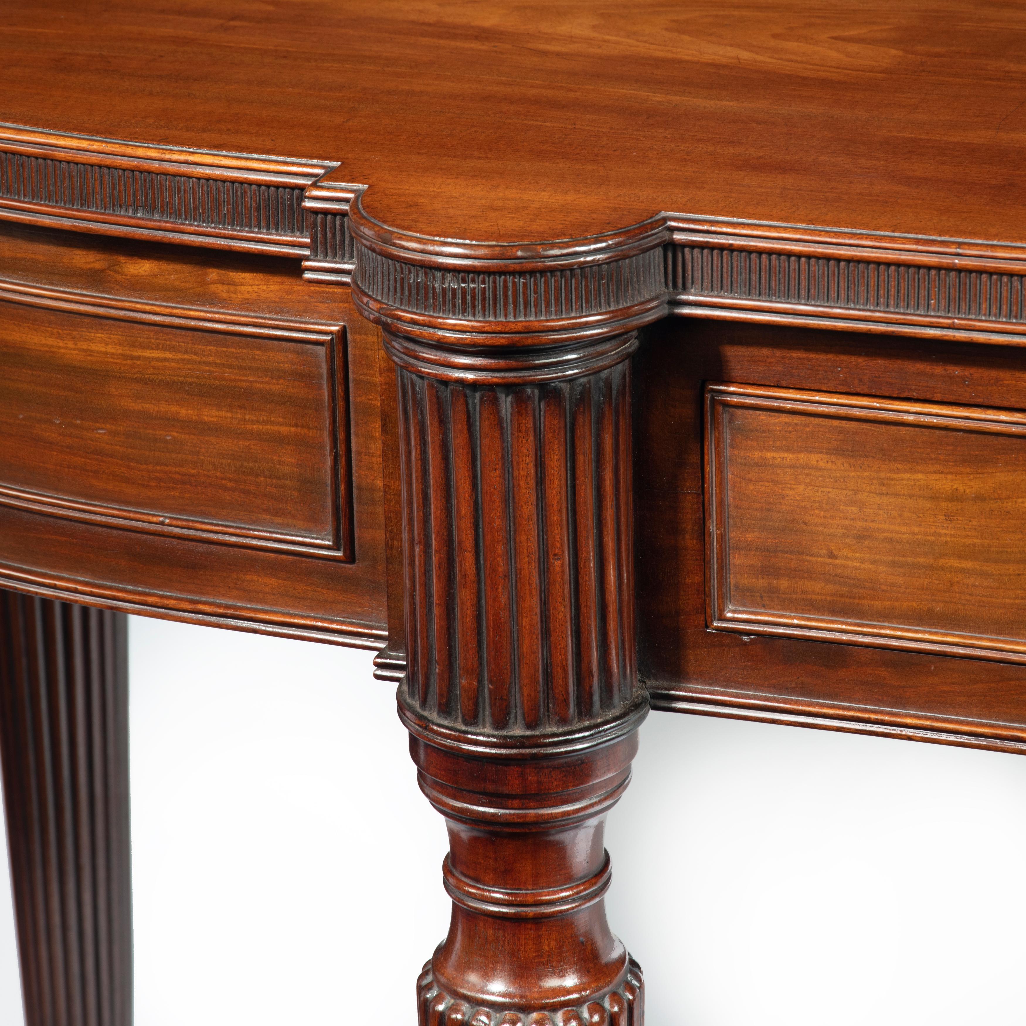 Early 19th Century Regency Mahogany Serving Table Attributed to Gillows
