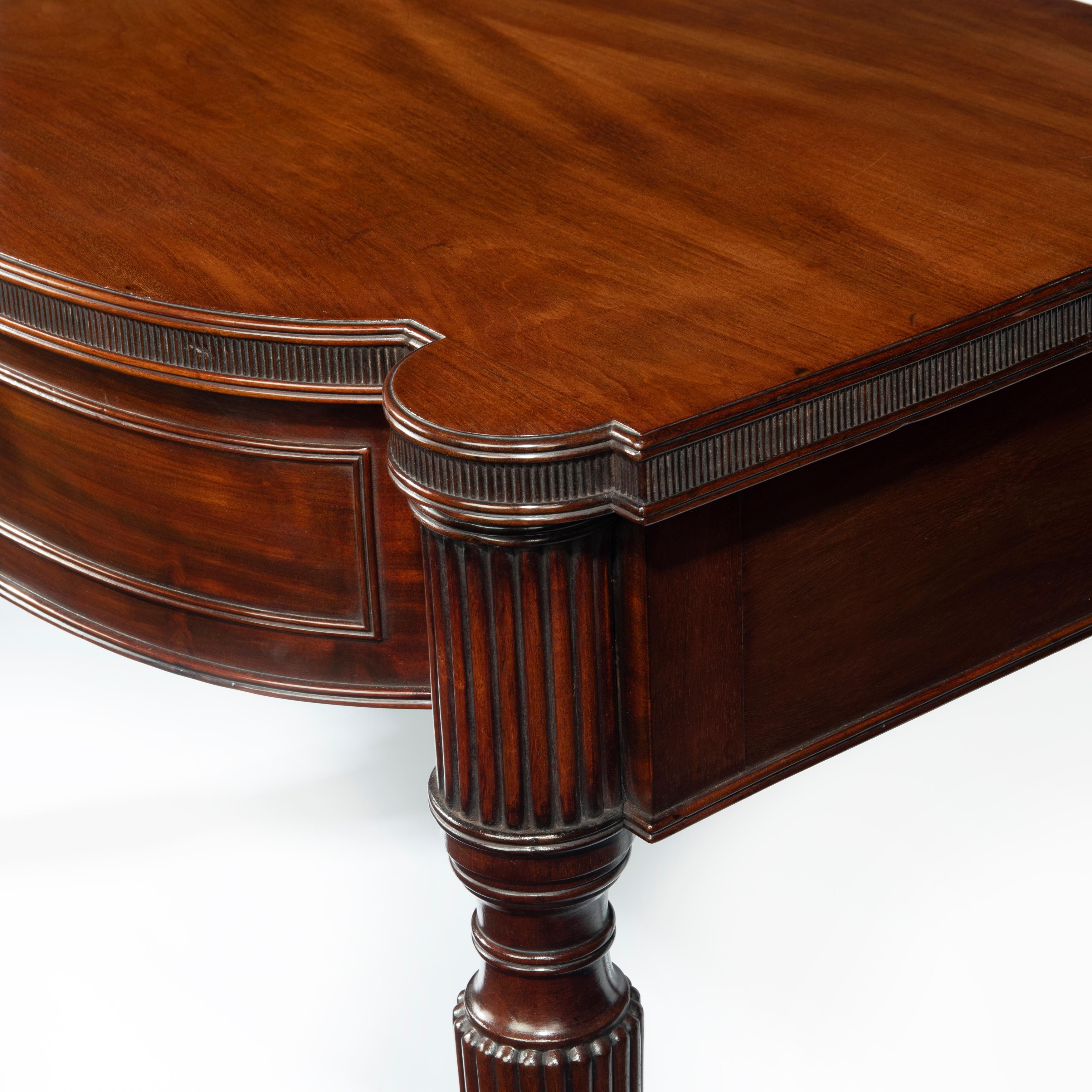 Regency Mahogany Serving Table Attributed to Gillows 1