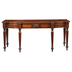 Regency Mahogany Serving Table Attributed to Gillows