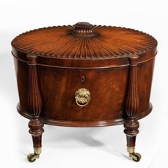 Regency Mahogany Wine Cooler Attributed to Gillows