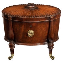 Regency Mahogany Wine Cooler Attributed to Gillows