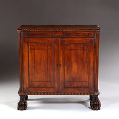 A Regency Oak Cabinet Attributed to George Bullock, Late 18th Century