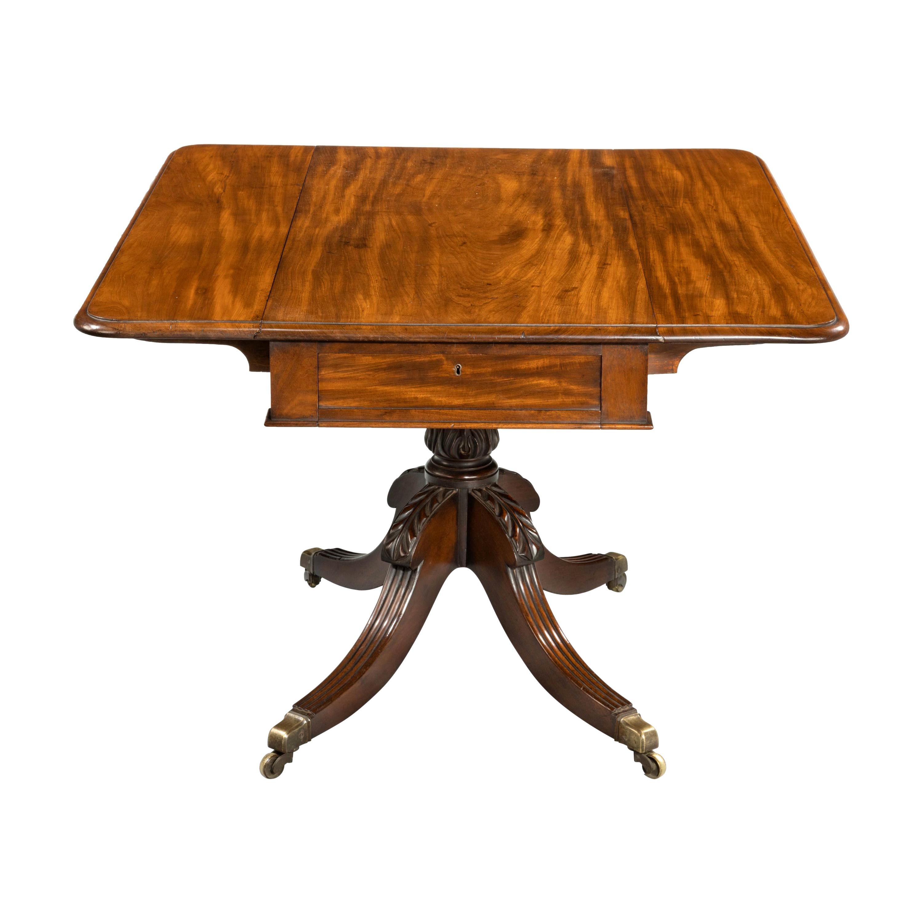 Regency Period Mahogany Pembroke Table