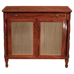 Regency Period Mahogany Two Door Cabinet