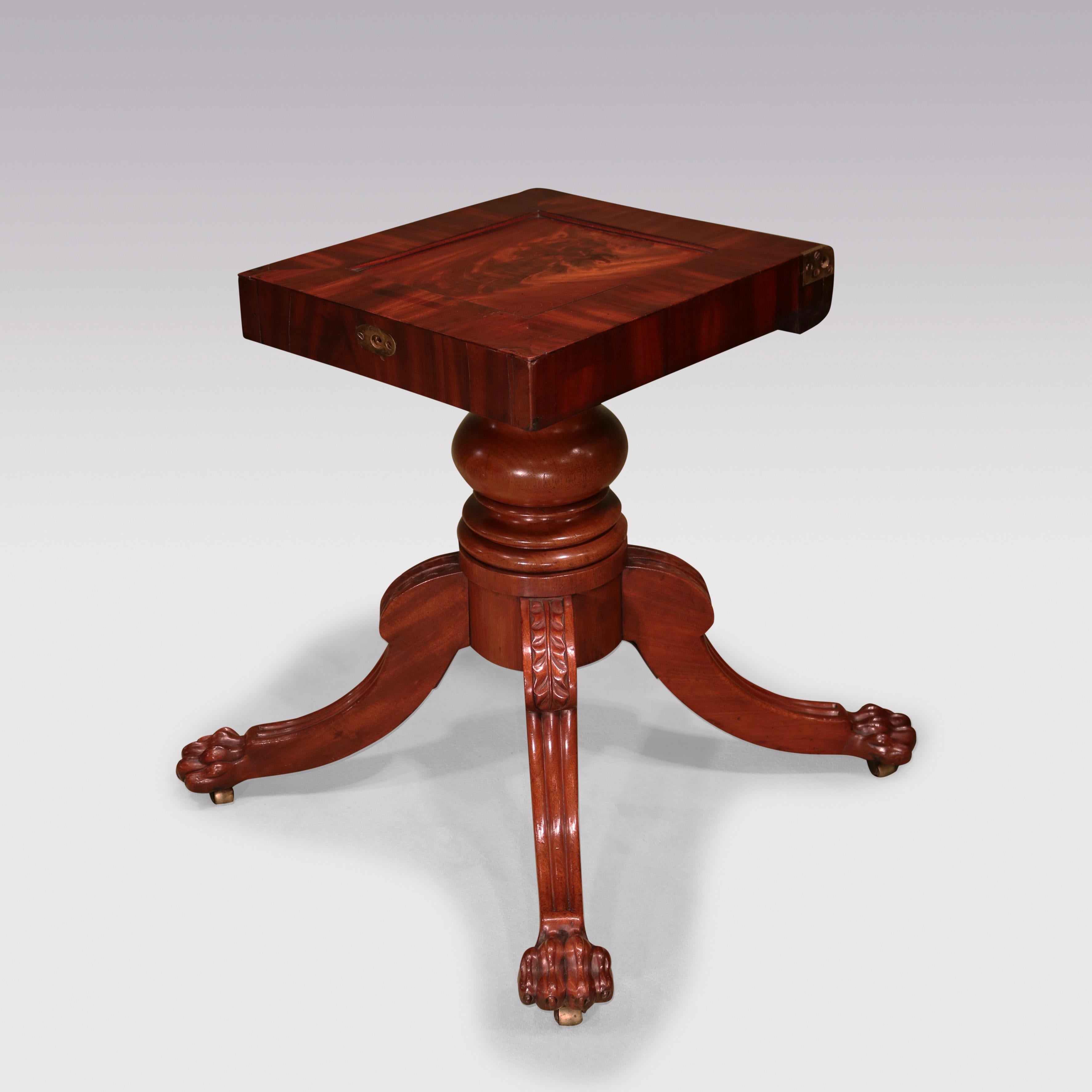 Regency Period Mahogany Two Pillar Dining Table For Sale 7