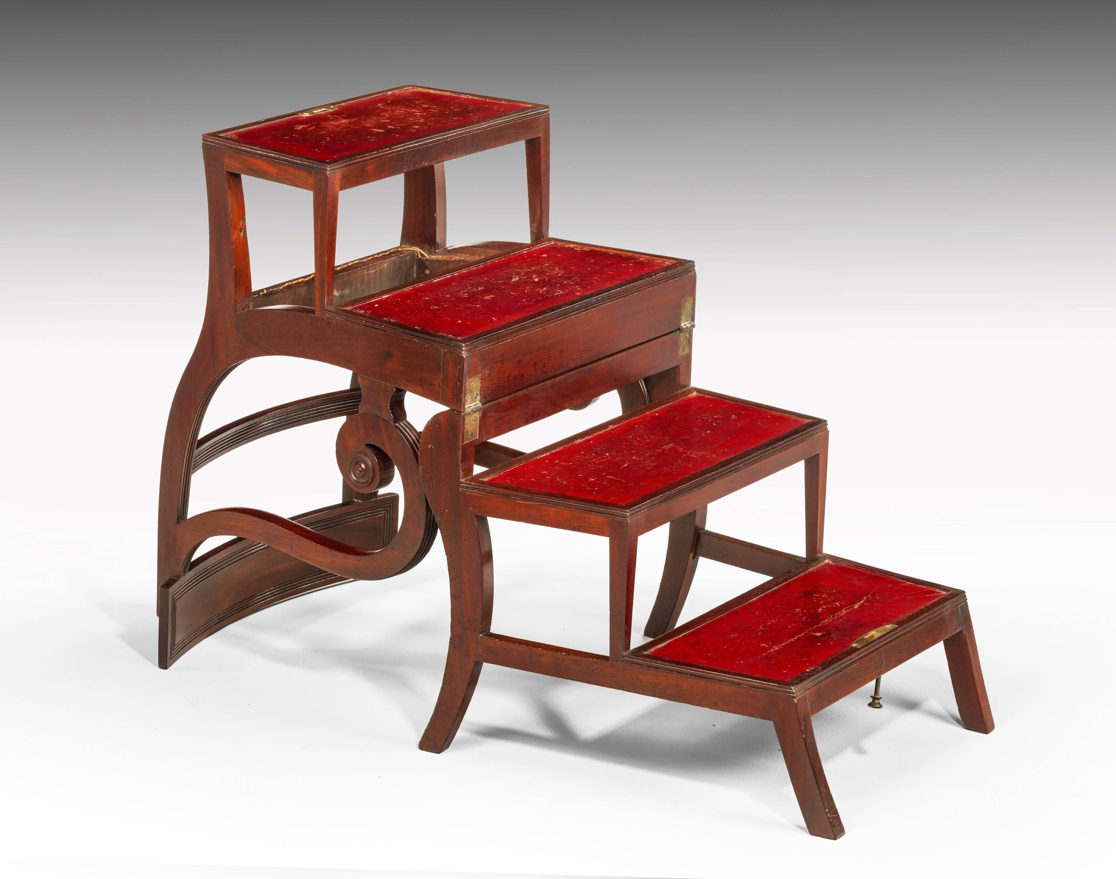 Regency Period Metamorphic Library Chair at 1stDibs | metamorphic ...