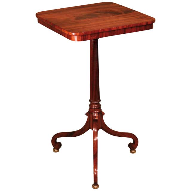 Indian Sandalwood Taboret Table For Sale at 1stDibs
