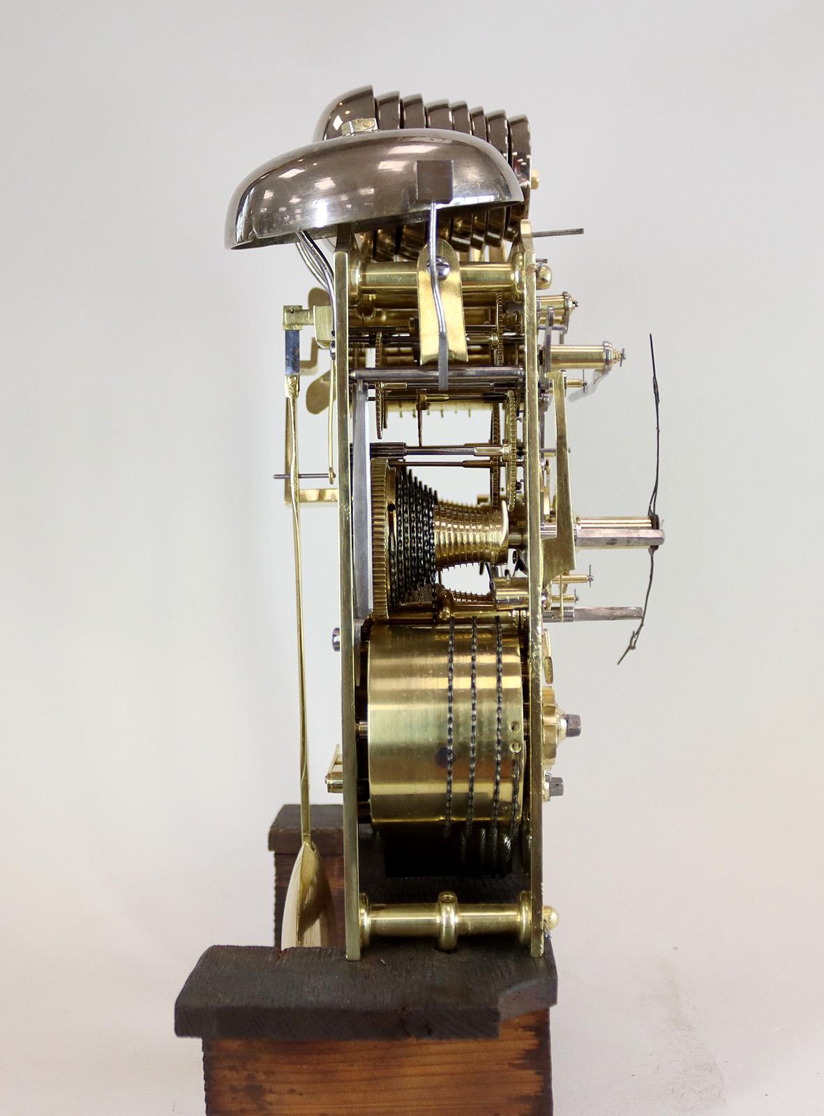 A Regency Quarter Chiming Bracket Clock 9