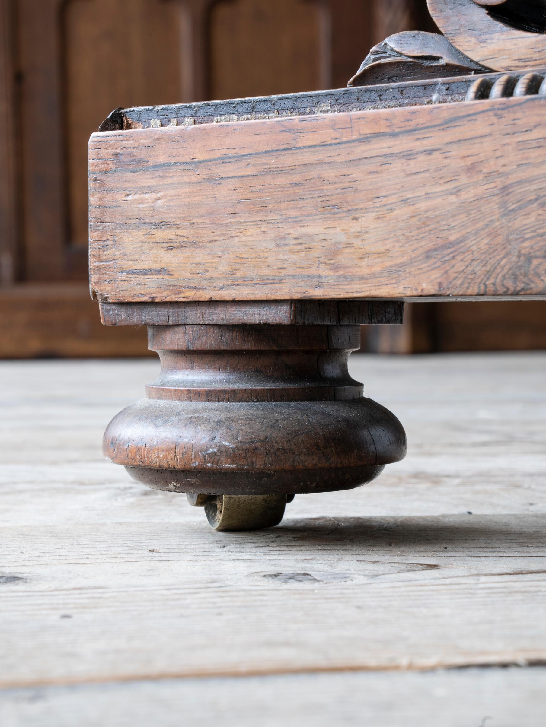 Regency Rosewood Library Table at 1stDibs