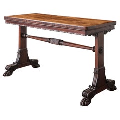 A Regency Rosewood Library Table