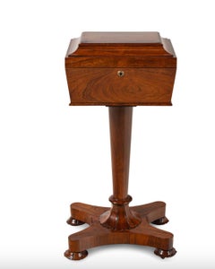 A Regency Rosewood Tea Poy Second Quarter 19th Century, Great Drinks Table.