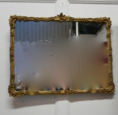 Regency Gilt Wall Mirror, Rococo Revival Design, Early 20th Century