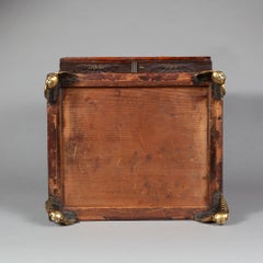 A.I.C., un coffret en cuir de style Régence, toasté et froncé, c.1820.
