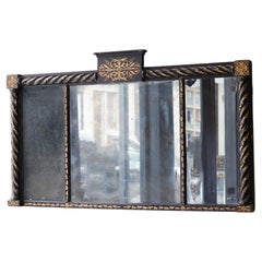 A Regency Tryptic Overmantel Mirror A Regency Tryptic Overmantel Mirror