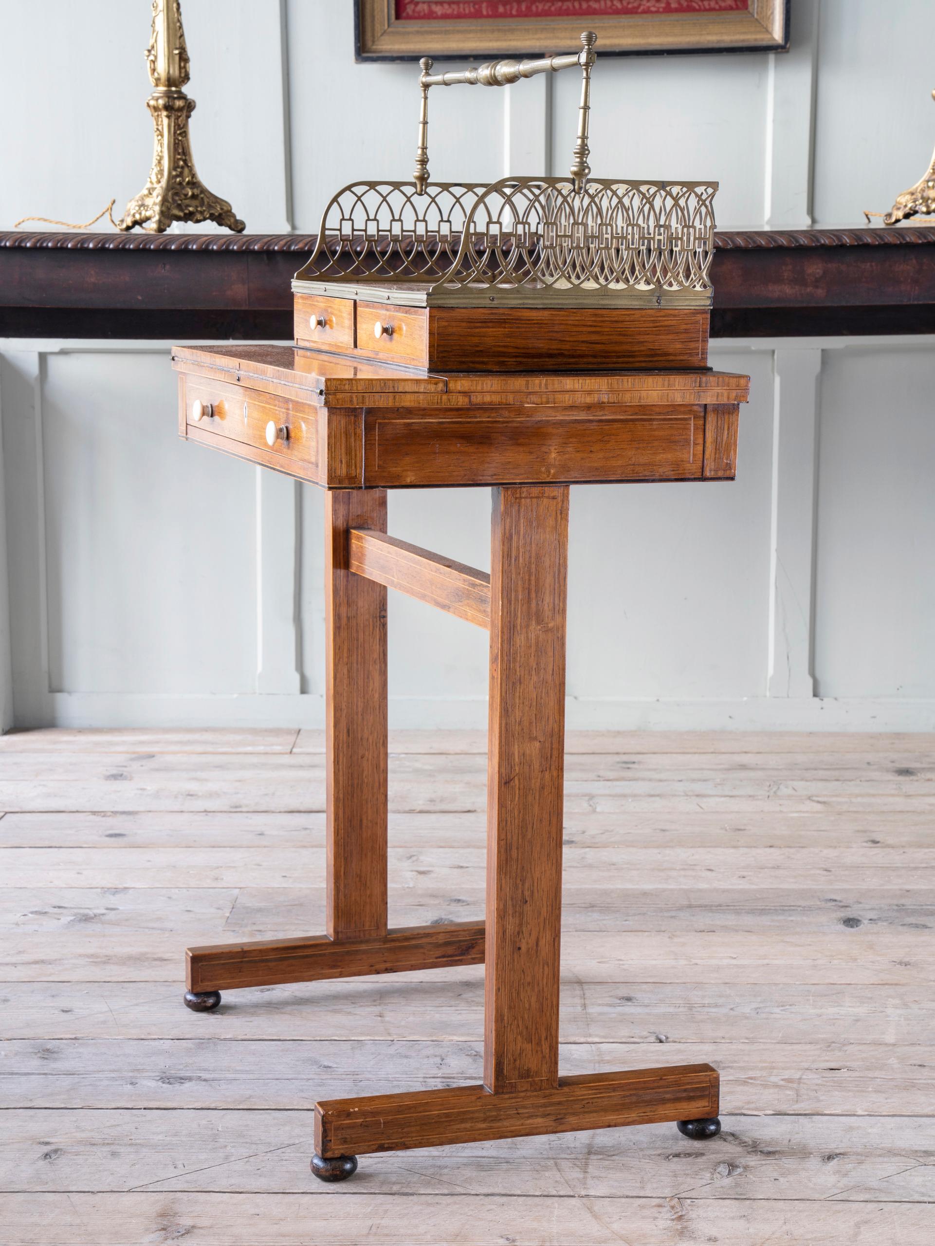 Regency Writing Desk Attributed to John McLean & Son 1