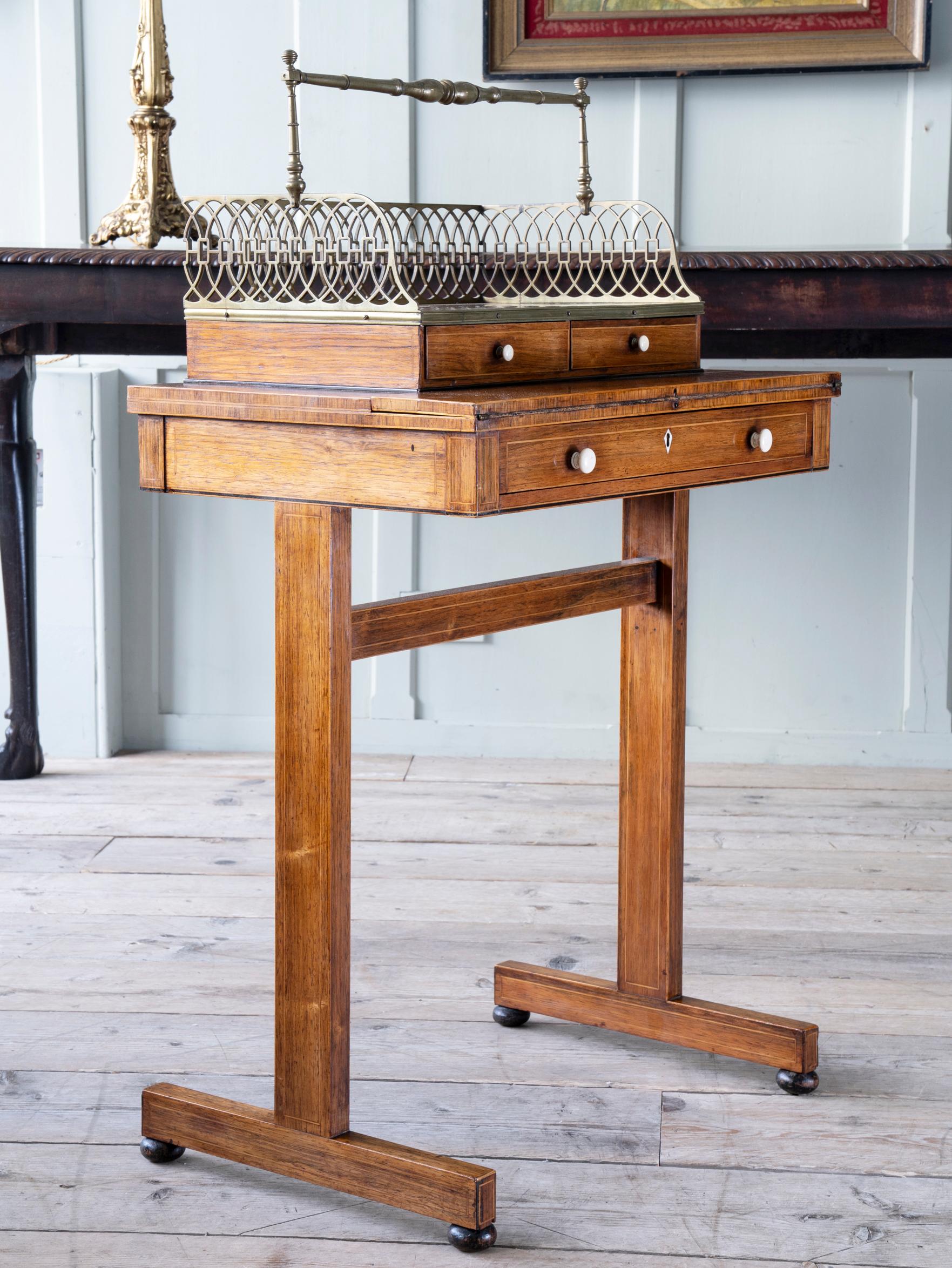 Regency Writing Desk Attributed to John McLean & Son 3
